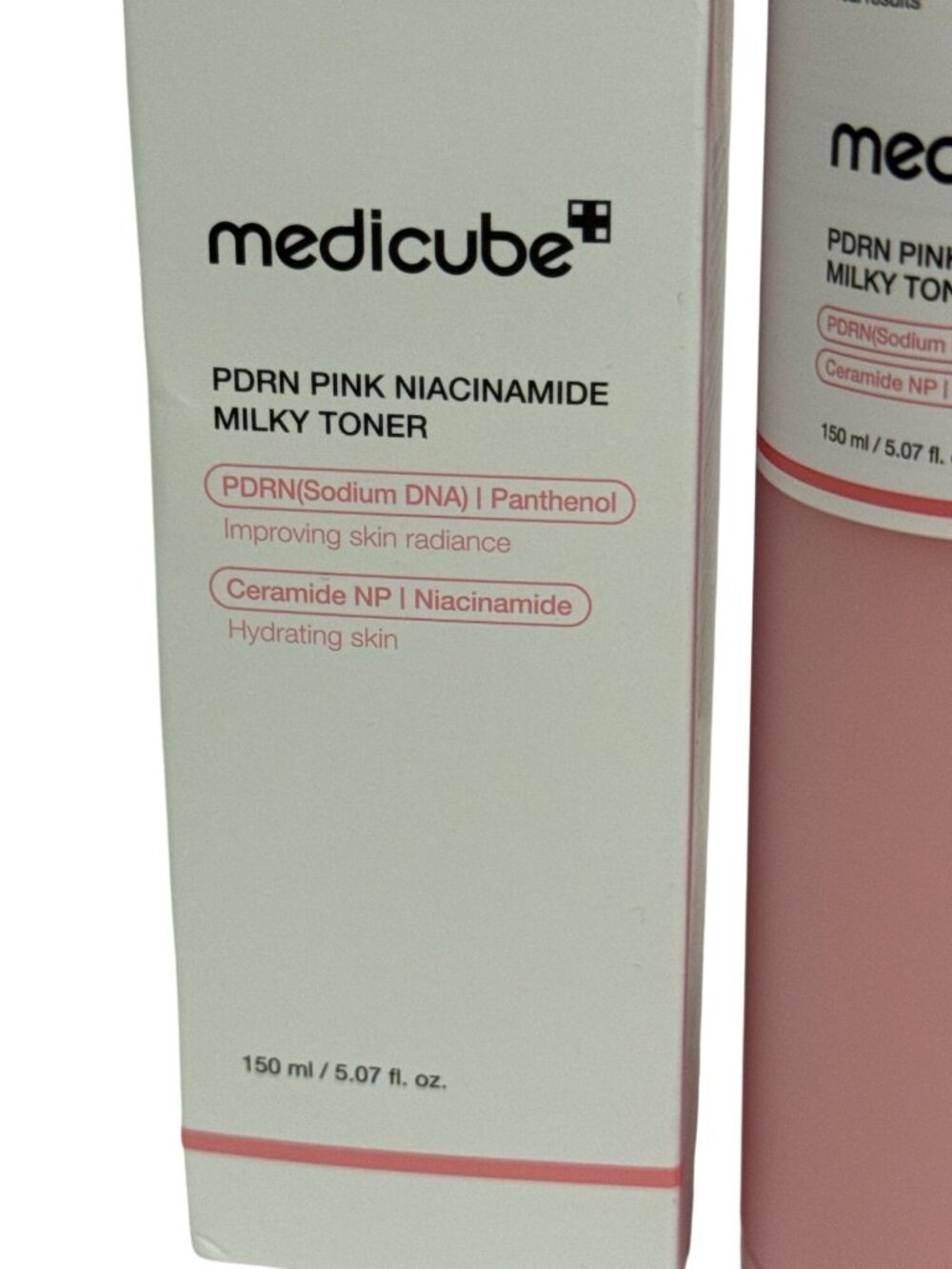 Medicube PDRN Pink Niacinamide Milky Toner Moisturizing Glow Face Skin Tone - Picture 3 of 3